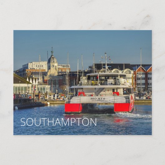 Southampton Postkarte (Vorderseite)