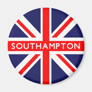 Southampton UK Flag Magnet