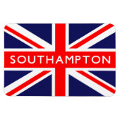 Southampton UK Flag Magnet (Horizontal)