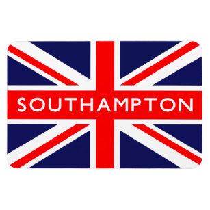 Southampton UK Flag Magnet