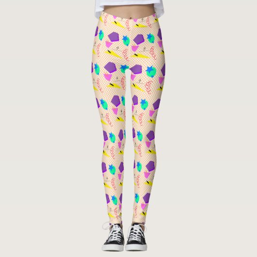 Southaven Throwback! Geometrische Muster 1 Legging Leggings (Vorderseite)