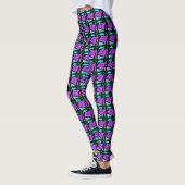 Southaven Throwback! Geometrische Muster 3 Leggings (Links)