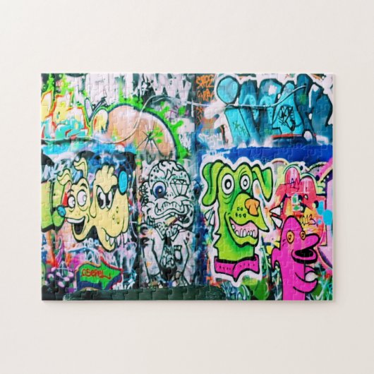 Southbank Graffiti - Puzzle London (Horizontal)