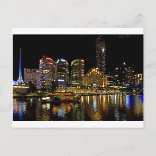 Southbank Melbourne. Postkarte (Vorderseite)