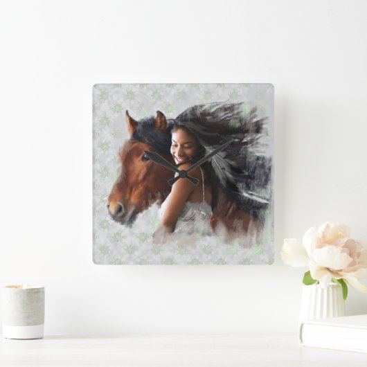 SOUTHBOUND - Wall-Uhr Quadratische Wanduhr (Zuhause)