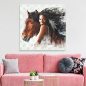 SOUTHBOUND - Wrapped Canvas Leinwanddruck (Insitu (Wohnzimmer))