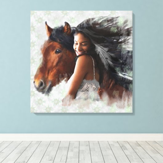 SOUTHBOUND - Wrapped Canvas Leinwanddruck (Insitu (Holzboden))