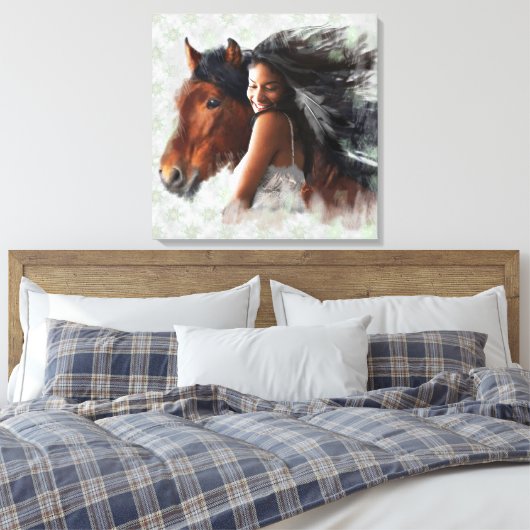 SOUTHBOUND - Wrapped Canvas Leinwanddruck (Insitu (Schlafzimmer))