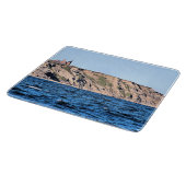 Southeast Lighthouse Block Island RI Cutting Board Schneidebrett (Ecke)