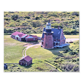 Southeast Lighthouse, Block Island RI Foto Print