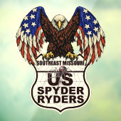 Southeast Missouri Ryders Chapter - Aufkleber Adle (Blatt 3)