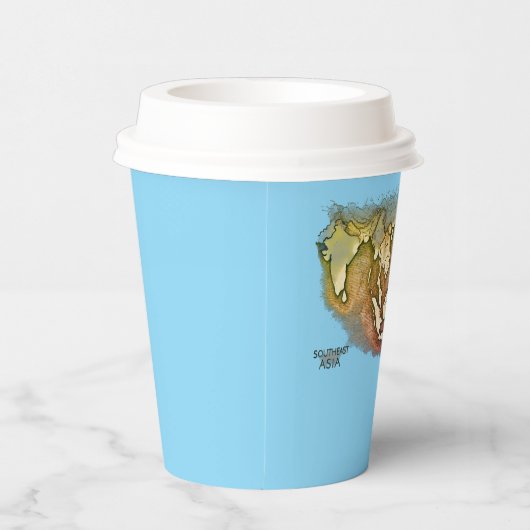 Southeastasie Pappbecher (Rechts)