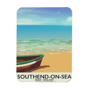 Southend on Sea, Reiseplakat Essex Vintage Magnet