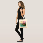 Southern Alps Landscape Double-Sided Tote Bag Tragetasche (Vorderseite (Model))
