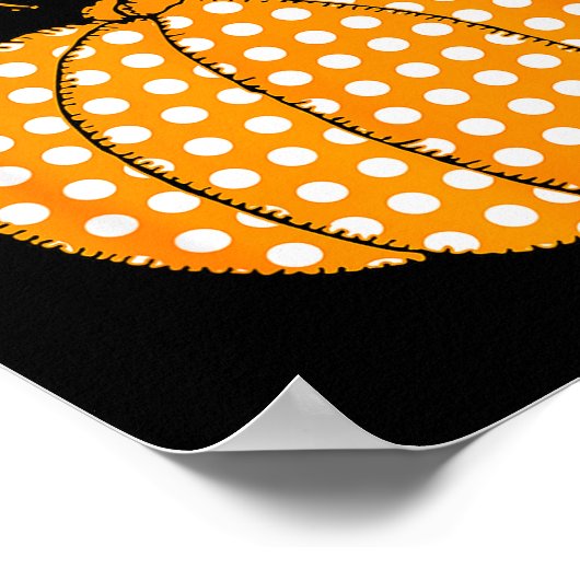 Southern Autumn Happy Fall Yall - Its Fall Lka Dot Poster (Ecke)