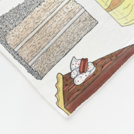 Southern Bakery Food Desserts USA Süd Fleecedecke