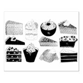 Southern Bakery Food Desserts USA Süd Gummistempel (Prägung)