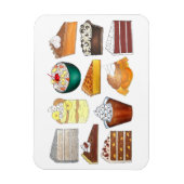 Southern Bakery Food Desserts USA Süd Magnet (Vertikal)