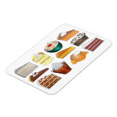 Southern Bakery Food Desserts USA Süd Magnet (Linke Seite)