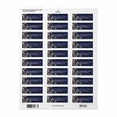 Southern Beige Magnolias & Midnight Blue (Vorne)