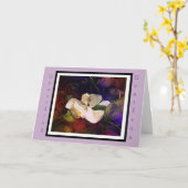 Southern Belle Birthday Card Karte (Gelbe Blume)