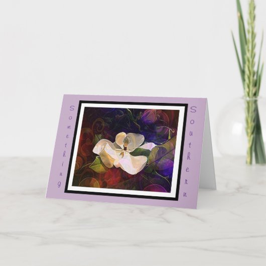 Southern Belle Birthday Card Karte (Vorderseite)