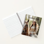 Southern Belle Book Cover Inspiration Notebook Notizblock (Innenseite)