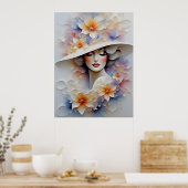 Southern Belle Poster (Küche)