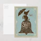 Southern Belle Postkarte (Vorne/Hinten)