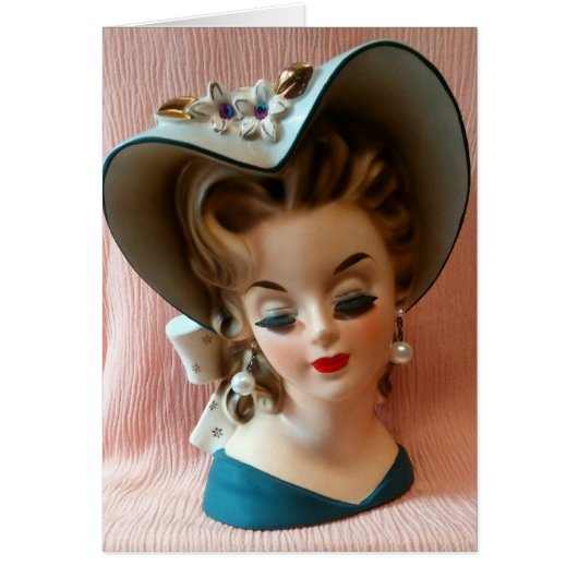 Southern Belle-Schönheit Mid Century Chic Kopfvass (Vorne)
