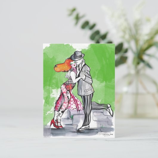 Southern Breezes Tango Postkarte (Stehend Vorderseite)