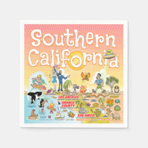 Southern Cal Napkins Serviette