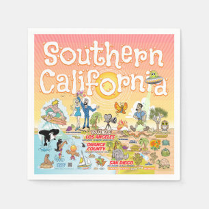 Southern Cal Napkins Serviette
