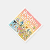 Southern Cal Napkins Serviette (Ecke)