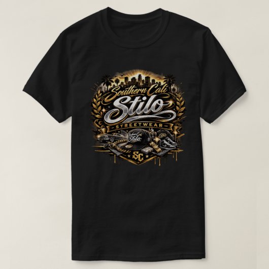 Southern Califas-California T-Shirt (Design vorne)