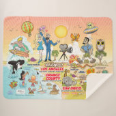 Southern California Sherpadecke (Vorderseite (Horizontal))