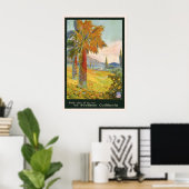 Southern California Vintage Travel Poster (Heimbüro)