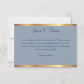 Southern Charm, Bridesmaid, vielen Dank Dankeskarte (Rückseite)