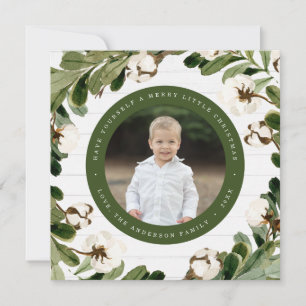 Southern Charm   Quadratische Weihnachtskarte Feiertagskarte