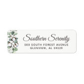 Southern Cotton & Botanical Minimalist Address (Vorne)