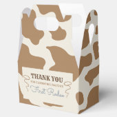 Southern Cowboy Birthday Party Geschenkschachtel (Geöffnet)