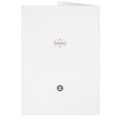 Southern Elegance Peony Wedding Tischnummer Card (Hinten)