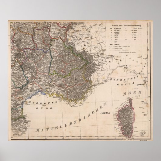 Southern France Poster (Vorne)