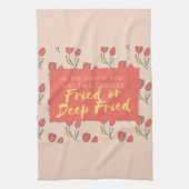 Southern Fried Funny Geschirrtuch (Vertikal)