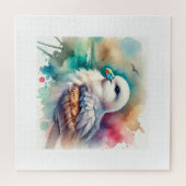 Southern Fulmar 100924AREF108 - Watercolor Puzzle (Horizontal)