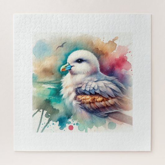 Southern Fulmar 100924AREF108 - Watercolor Puzzle (Vertikal)