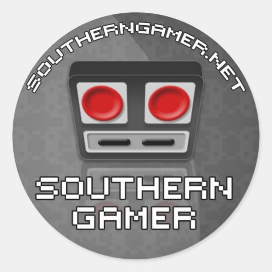 Southern Gamer Sticker (Vorderseite)