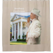 Southern Gentleman Duschvorhang (Vorderseite)