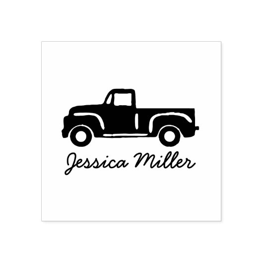 Southern Girl Farm Truck Charm Art Briefmarke Gummistempel (Prägung)