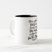 Southern Girl Mantra Spaß Zweifarbige Tasse (Vorderseite Links)